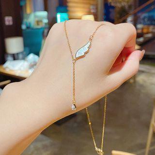 Wing Necklace X171 - Gold - One Size