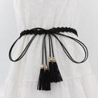 Fringed Lace Belt