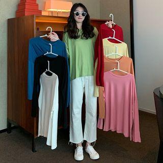 Colored Long-sleeved T-shirt