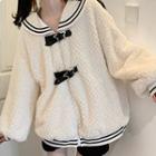 Fluffy Jacket / Long-sleeve T-shirt / A-line Skirt (various Designs)