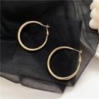 Hoop Earring 1 Pair - Earrings - Gold - One Size