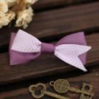 Dotted Bow Hair Clip