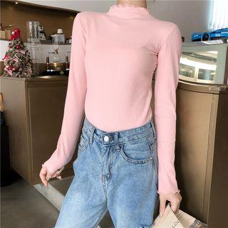 Knit Long-sleeve Knit Pullover