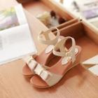 Wedge Bow Sandals