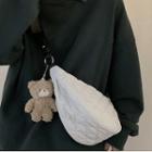Quilted Lightweight Crossbody Hobo Bag