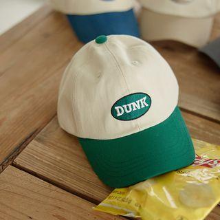 Patched Two-tone Baseball Cap