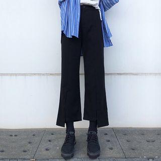 Cropped Boot-cit Pants