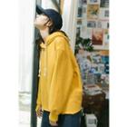 Raw Hem Hoodie