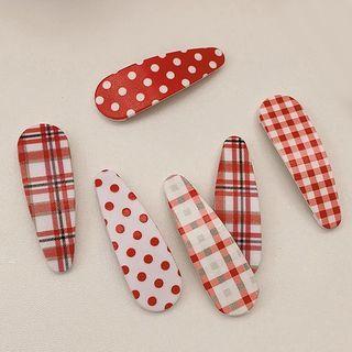 Print Plastic Hair Clip