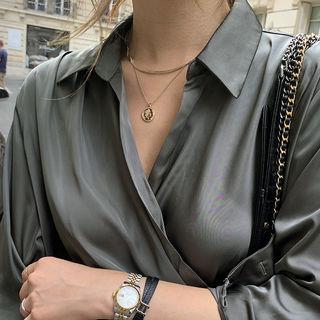 Choker Tiered Medallion Necklace