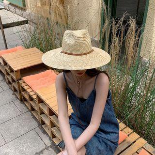 Wide Trim Sun Hat Khaki - One Size