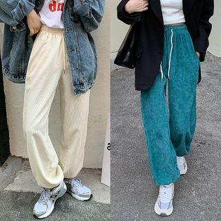 Corduroy Loose-fit Joggers