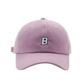 Embroidered Letter B Baseball Cap