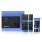 Innisfree - Forest For Men Moisture Set: Skin 180ml + Lotion 120ml + Shaving & Cleansing Foam 50ml 3pcs