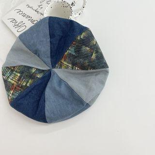 Denim Beret Hat Denim - One Size