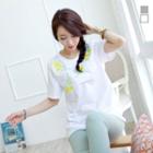 Embroidered T-shirt