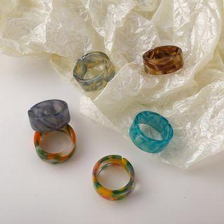Print Acrylic Open Ring
