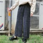 Knit Straight-leg Pants