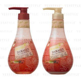 Ayurbio - Damaged Extra Rich Hair Set: Shampoo 520ml + Treatment 520ml 2 Pcs
