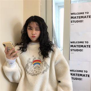 Fleece Unicorn Sweatshirt