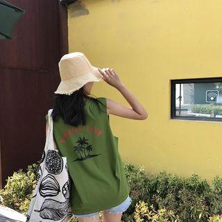 Tree Printed Tank Top