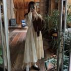 Long Sleeve Tiered Maxi Dress