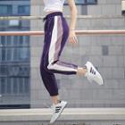Color-panel Sweatpants