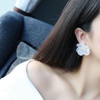 Flower Earring As Shown In Figure - One Size