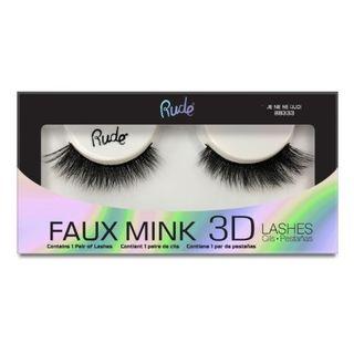 Rude  - Faux Mink 3d Lashes (5 Types)