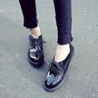 Wing-tip Wedge Oxfords