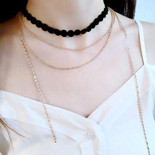 Chain Layered Choker