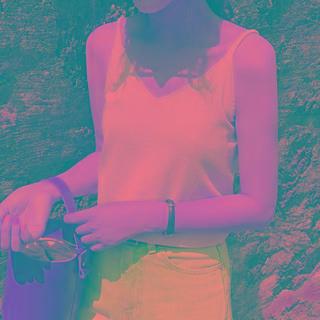 Knitted Plain Camisole Top