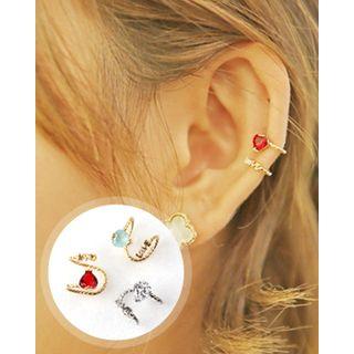 Crystal Accent Ear Cuff (single)