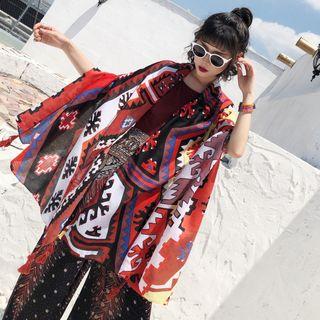 Pattern Shawl Fish Bone - 180cm X 100cm