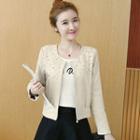 Beaded Zip Jacket