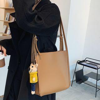 Doll Faux Leather Tote Bag