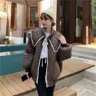 Quilted Collard Jacket
