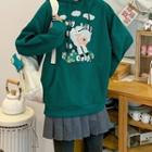 Sheep Printed Hoodie