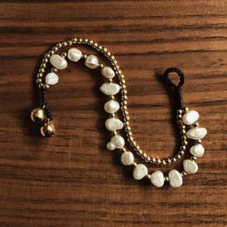 Layered Beaded Bracelet As Shown In Figure - One Size