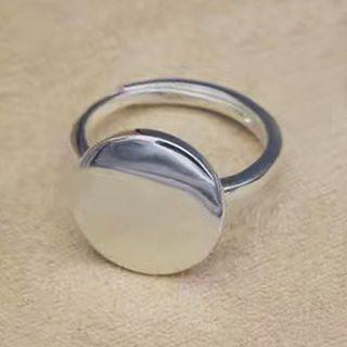 925 Sterling Silver Disc Ring