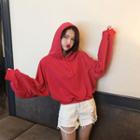 Loose-fit Lettering Back Hoodie