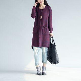 Melange Long Knit Dress