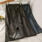Slited High-waist Midi Skirt