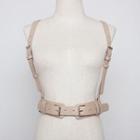 Faux Leather Suspender Belt Black - One Size