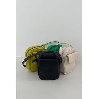Flap Zipped Mini Crossbody Bag