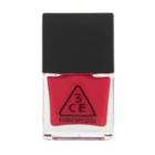 3 Concept Eyes - Nail Lacquer (#rd02 Bright Cherry Red) 10ml