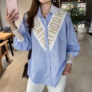 Letter Panel Shirt