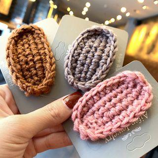 Knit Fabric Hair Clip