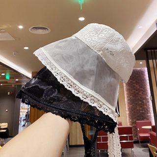 Lace Panel Bucket Hat
