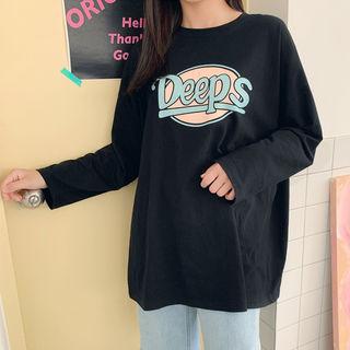 Deeps Lettered Oversized T-shirt